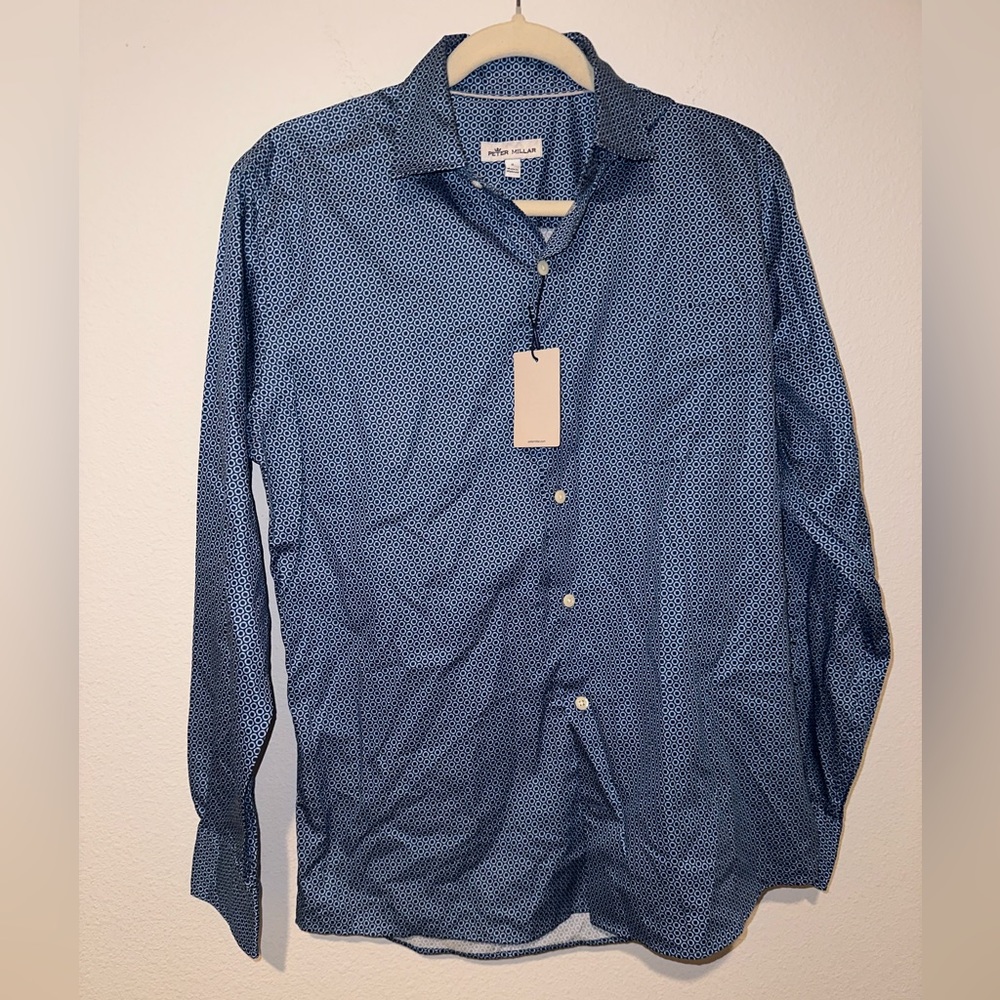PETER MILLAR Crown Crafted Sport Shirt Small